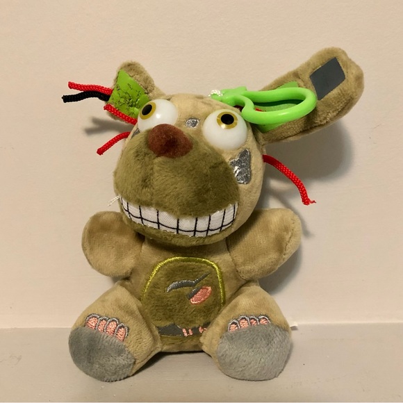 Toys Five Nights At Freddys Springtrap Clip Plush Keychain Fnaf